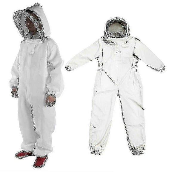 Professional beekeeper suit beekeeping suit full body hooded beekeeping jacket brand new