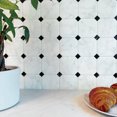 thumbnail image 3 of Smart Tiles Peel and Stick Backsplash, 5 Adhesive Tiles, Betera White/Grey/Black, 7.75"x7.75", 3 of 7