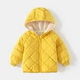 thumbnail image 2 of Vedolay Jean Jackets for Boy Fall Long Sleeve Button Front Lapel Collar Jacket,Yellow 18-24 Months, 2 of 3