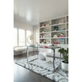 thumbnail image 2 of Loloi Kiara Shag KR-02-Ivory-Grey-5x8 Area Rug, 2 of 4