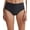 Black, variant on DKNY Womens Bikini Bottoms Seamed High Waist Solid Black XS
