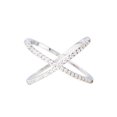 thumbnail image 1 of El nuevo y generoso conjunto cruzado con anillo de cobre de diamante de circonio Fashion Street Shooting All-match Wmkox8yi sjalhkljlk1713, 1 of 2