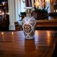 thumbnail image 2 of Marble Decorative Handmade Painted Flower Vase Pot Artifact Home Accent Decor Art Object Souvenirs Wedding Favors Size: H-15 x W-7 x L-7 cm, 2 of 9