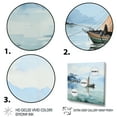 thumbnail image 3 of Designart "The Vastness Seascapes Capture wall art II" Nautical & Beach Floater Framed Wall Decor, 3 of 7