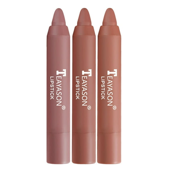 Barras de labios mate Zulema 3x Matte Set Cosmético Impermeable de larga duración
