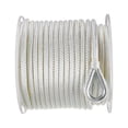 thumbnail image 2 of Seachoice Boat Anchor Rope, Double-Braid, Nylon, Achor Line, 3/8 In. X 150 Ft., White, 2 of 4