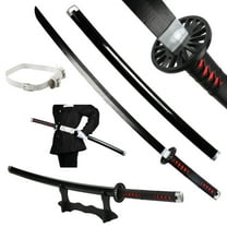 Bamboo Demon Slayer Sword 41 inches with Belt Holder Stand, Kamado Tanjiro Sword