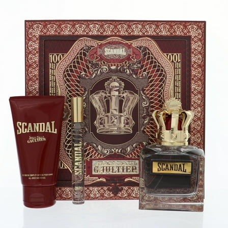 Scandal by Jean Paul Gaultier 3.4 Oz Eau De Toilette Spray Gift Set for Men