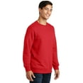 thumbnail image 4 of Port & Company Fan Favorite Fleece Crewneck Sweatshirt-L (Bright Red), 4 of 6