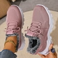 thumbnail image 3 of Women's Winter Boots Sports Shoes Oversized Women's Shoes With Fleece Insulation Casual Shoes, 3 of 8