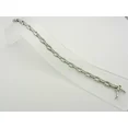 thumbnail image 4 of Moissanite 6 CT Round Cut White Tennis Bracelet 14K White Gold Plated, 4 of 4