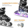 thumbnail image 4 of maytalsory Patins en Ligne Réglables Chaussures à Roulettes avec Roue Lumineuse  Patins à Roulettes pour Enfant Type 2, 4 of 9