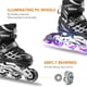 thumbnail image 2 of Greeniant Patines en línea ajustables, patines con ruedas iluminadas, patines para niños Pescar No.1 Greeniant OD016541-01, 2 of 6