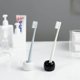 thumbnail image 5 of Mini soporte de cerámica para cepillos de dientes para parejas, soporte para cepillos de dientes de baño hecho a mano, soporte para cabezal de cepillo de dientes eléctrico y soporte para bolígrafo de, 5 of 7