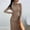 F-610Khaki, variant on ZHOGXU Women's Dress Long Sleeve Round Neck Solid Color Side Split Fashion Comfortable Elegant Dresses For Casual Daily Wear,Blue,Xxl