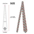 thumbnail image 2 of Fotbe Warm Christmas Memories Corbata Clásica para Hombre con Estampado – Corbata de Seda Jacquard Tejida, para Negocios, Bodas y Eventos Formales, 2 of 7