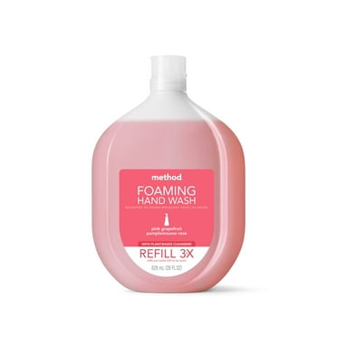 Method Foaming Hand Soap, Refill, Pink Grapefruit, 28 oz