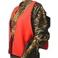 thumbnail image 2 of (2 pack) Hunters Specialties Adult Super Quiet Safety Vest, One Size Fits Most, Blaze Orange, 2 of 3
