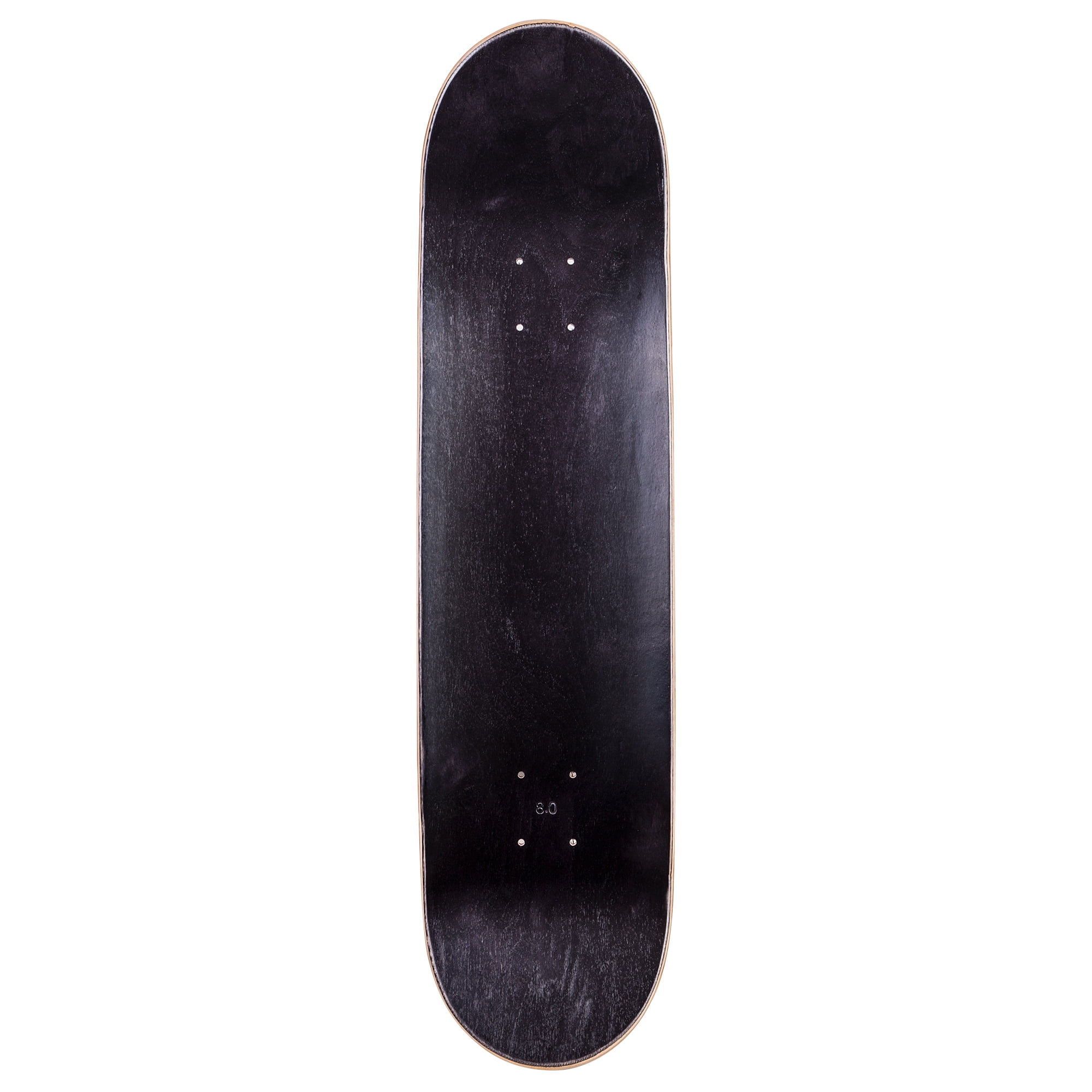 Lot of 2 Cal 7 Blank Maple 8.0" Skateboard Deck Black Bundle Combo 2 Pack Set 