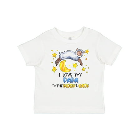 

Inktastic I Love my Papa to the Moon and Back Cute Sheep Boys or Girls Baby T-Shirt