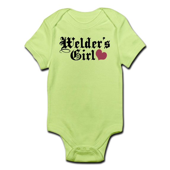 CafePress - Welder's Girl Infant Bodysuit - Baby Light Bodysuit