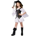 thumbnail image 1 of Kid's Girl Pirate Halloween Cosplay Costume (10-12Y), 1 of 4