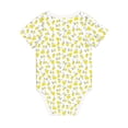 thumbnail image 2 of Rocae Yellow Lemon Leaves for Baby Climbing Clothes Soft Baby Romper for Active Infants Comfortable and Breathable Crawling Jumpsuit Unisex Baby Outfit 18 Months, 2 of 8