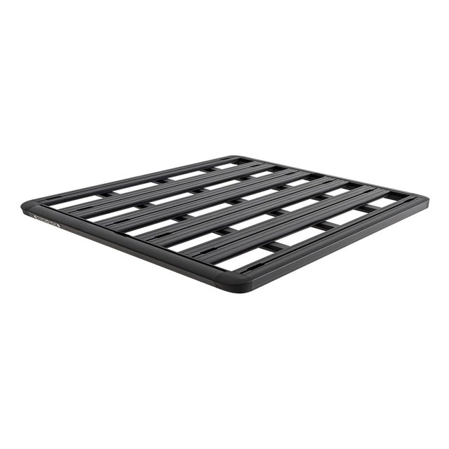 Rhino Rack; Rhino-Rack USA Plateforme de Toit 52109F Pioneer; Compatible Revêtement en Poudre; Noir; Nylon Renforcé en Fibre de Verre et Aluminium; avec Outil de Limitation de Couple; Plateforme à Assembler