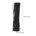 thumbnail image 2 of Greenadscape 1000Pcs Twisted Ties Black for Bag Closure and Parties, 2 of 8