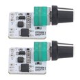 thumbnail image 4 of Knob Switch Dimmer, 120W Maximum Power 2Pcs Wide Application Stepless Adjustment LED Dimmer Switch  for Light, 4 of 7