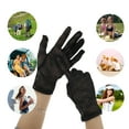 thumbnail image 4 of Unique Bargains 1 Pair Sunblock Mittens Ditsy Floral Sun Block Driving Gloves for Women Black, 4 of 5