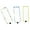 Set of three books, variant on ZPAQI 3x8Inch Magnetic Notepads, Kitchen Fridge Memopad Fruit Print Writing Pad