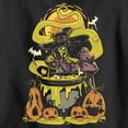 thumbnail image 2 of Boy's Lost Gods Halloween Witches' Brew Scene  Pull Over Hoodie Black Medium, 2 of 4
