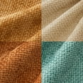 thumbnail image 3 of SUSIELADY Set of 4 Decorative Throw Pillow Covers 18x18 Inch, Soft Chenille Cushion Covers for Couch Sofa Bed, Boho Farmhouse Style for Living Room & Bedroom Decor, Orange/Teal, 3 of 6