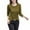 Army Green, variant on ShomPort Comfortable Tops for Women Basic Round Neck Long Sleeve T-Shirt Solid Color Pullovers