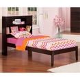 thumbnail image 1 of AFI Newport Twin Solid Wood Platform Bookcase Bed in Espresso, 1 of 7