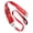 Red, variant on YAHHU 3 Way Dog Leash Adjustable Multiple Puppy Walking Leash Triple Head Tangle Free Nylon Lead for Small Medium Dogs, 56.7-66.9 inches / 144-170 cm Length (Black)