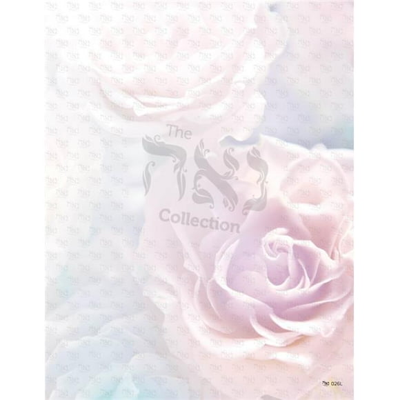 Nua Collection And Gifts SZ026S Design Paper - Full Bloom 3 x 4 in. - 50 per Pack