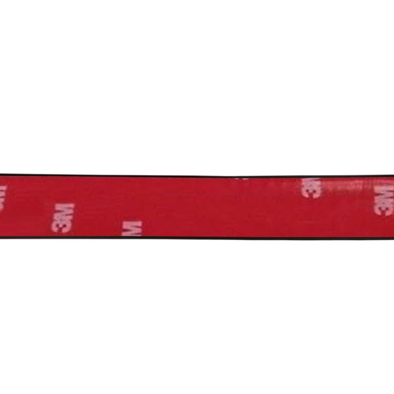 7/8" Black & Chrome Side Trim Molding – 26-Foot Roll For Chevy Caprice, Cut To Fit, 3M Adhesive