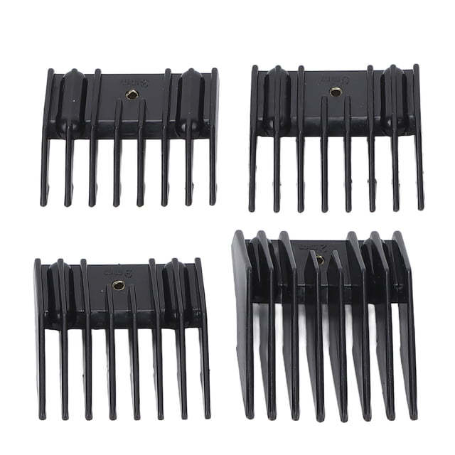 Peine de Guía de Clipper, Aleació de Abdominales Firmes Resistentes para desgaste resistente resistente compacto portátil portátil guardia seguro estable 4pcs para peluquería
