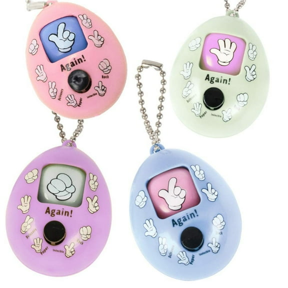 PEACNNG Family Game rock paper scissors face-changing twisted egg toy guessing box Toy keychain creative gift