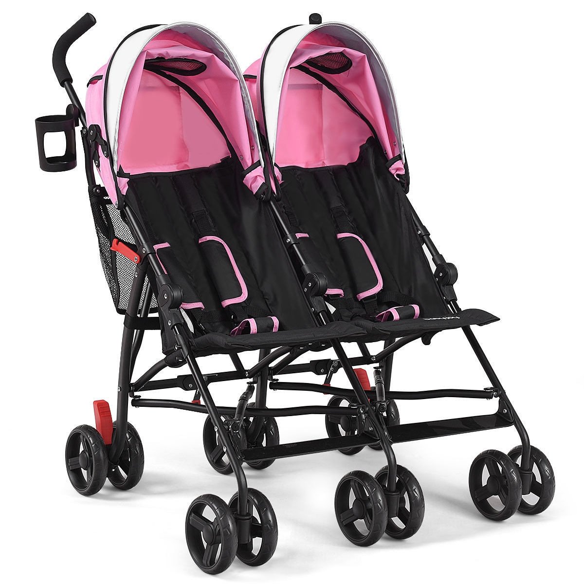 double umbrella stroller walmart