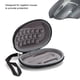 thumbnail image 5 of Estuche para mouse inalámbrico, bolsa de almacenamiento negra con correa de mano, apto para Logitech MX Master 3/602/g700s, 5 of 12