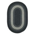 thumbnail image 1 of Colonial Mills Rug NG49R024X120 2 x 10 ft. North Ridge Braided Rug  Charcoal, 1 of 1