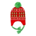 thumbnail image 2 of Peanuts Caroling Ribbed Knit Laplander Hat, 2 of 3