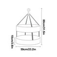 thumbnail image 1 of Daisyyozoid Wholesale Clothes Basket Clothes Net Drying Net Clothes Flat Net Bag Household Drying Socks Artifact Sweater Special Drying Rack, 1 of 9