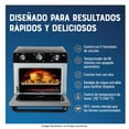 thumbnail image 3 of Horno con Freidora de Aire Oster 22 Litros y 5 Funciones con Recubrimiento Antiadherente Negro, 3 of 4