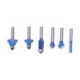 thumbnail image 4 of Milling Cutter Wood Bits, 6.35mm Stable Router Bit Set Alloy Durable  For Hard Wood For Synthetic Board, 4 of 8