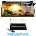 thumbnail image 2 of WJCA 14W Reptile Heating Pad with Temperature Adjustment - 110V Non-Adhesive Removable Under Tank Mat, Reliable Heating Solution for Tortoises, Snakes, Lizards, Geckos, Hermit Crabs, Turtles & Amphibi, 2 of 8