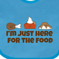 thumbnail image 4 of Inktastic Thanksgiving Here for the Food Boys or Girls Baby Bib, 4 of 4